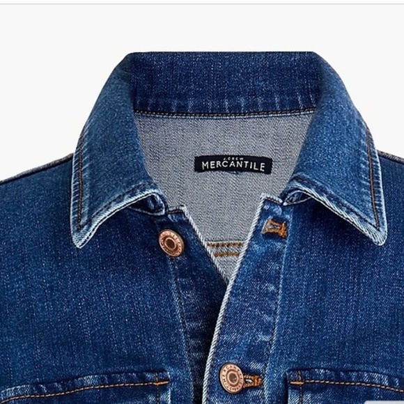 J Crew Denim Jacket. NWT. XS - Picture 4 of 8